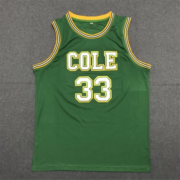 Mens Shaquille O'Neal Green Stitched Jersey